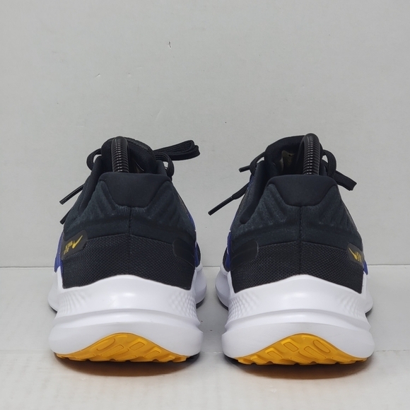 Nike Quest 5 Running Shoes Black White Blue DD9291-003 Women's Size 11 New - Picture 7 of 10